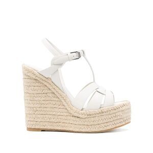 Saint Laurent White Espadrilles Women
